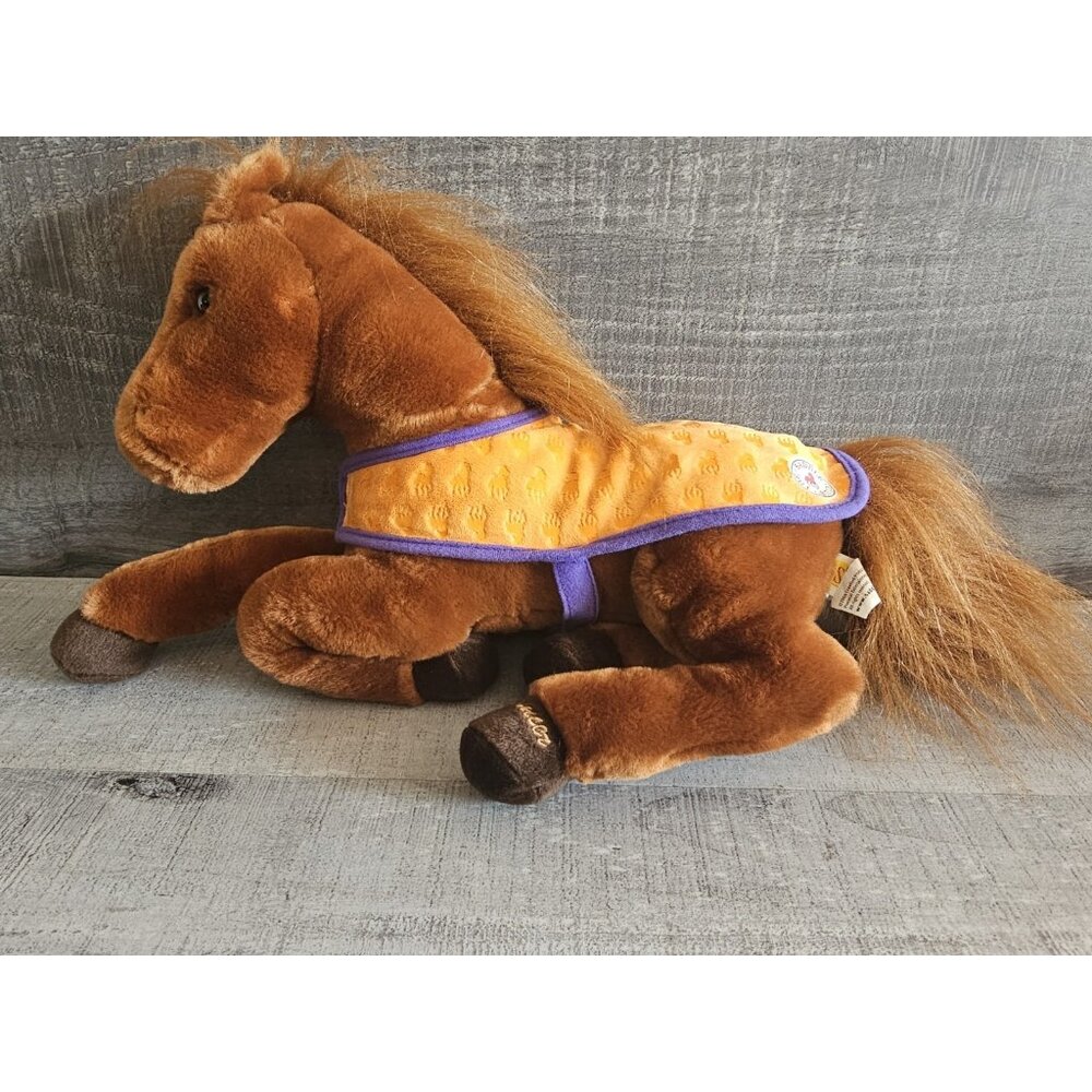 The Saddle Club Dancer 18” Plush Stuffed Toy By Breyer Chestnut Bay Horse g56
